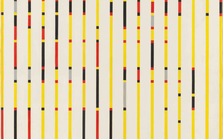 Geometrisch-abstrakte Malerei von Richard Paul Lohse